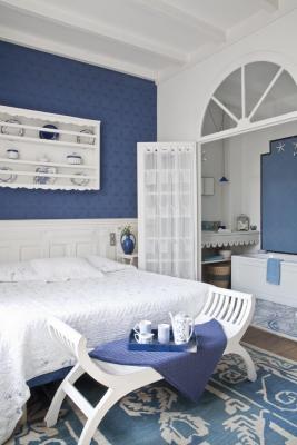 chambre bleue